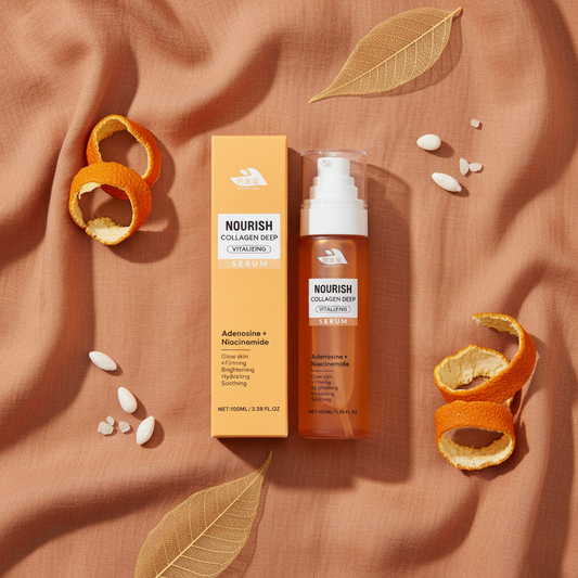 Nourish Serum - Flat Lay